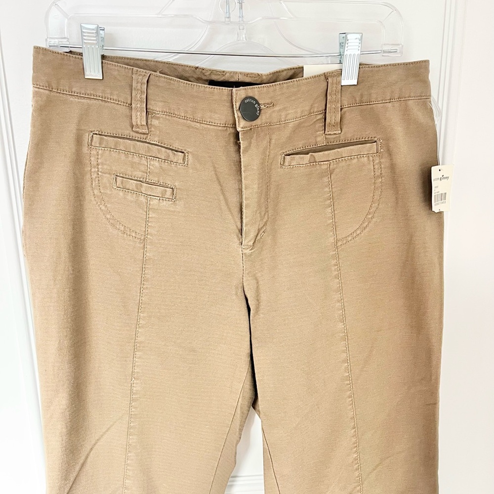 NWT Cotton Ginny Brown Cotton Modern Fit Pants size 9 granola cottagecore - Picture 9 of 12